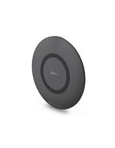 Hama Cargador Inalambrico - Potencia 15W - USB-C - Indicateur LED - Charge rapide - Antidérapant - Couleur Noir