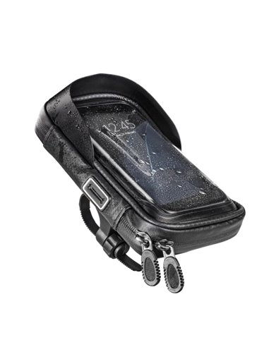 Hama Essential Housse Smartphone Pour Bicicleta/Moto - Déperlant al Eau - Fermeture éclair - Ancho Dispositivo Jusqu'à 8cm - Pes
