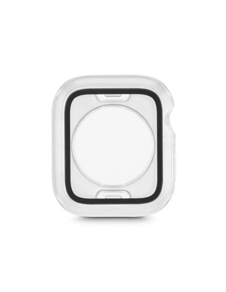 Hama Essential Protector de Écran Pour Apple Watch - 44mm - Vidrio de Sécurité - Protection 360º - Couleur Transparent