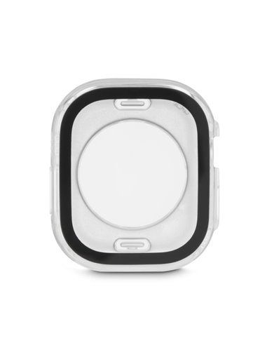 Hama Essential Protector de Écran Pour Apple Watch - 49mm - Vidrio de Sécurité - Protection 360º - Couleur Transparent