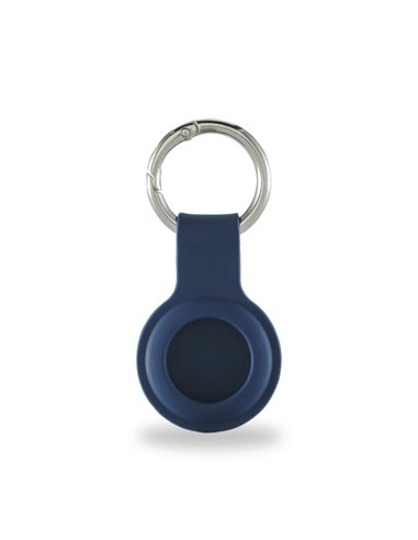 Hama Essential Housse Pour AirTag - Silicona Antiadherente - Couleur Bleu