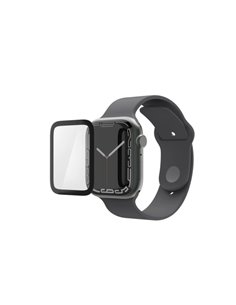 Hama Super Hybrid Protector de Écran Pour Apple Watch - 44mm - Antihuellas - Flexiglas rPET - Couleur Transparent