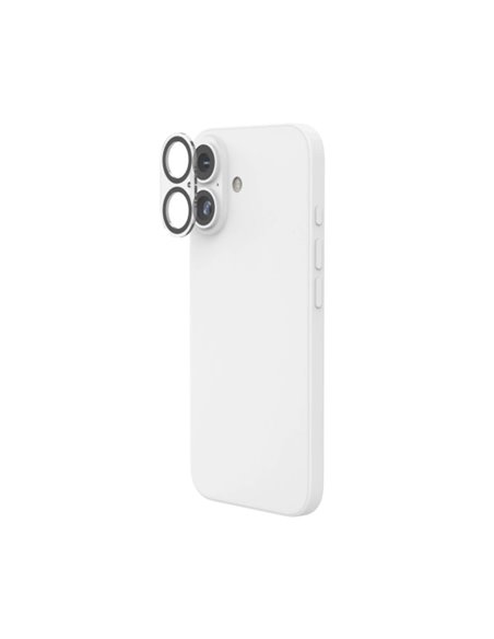 Hama Cam Protect Protector de Appareil photo Pour iPhone 16 / 16 Plus - Vidrio Templado - Couleur Transparent