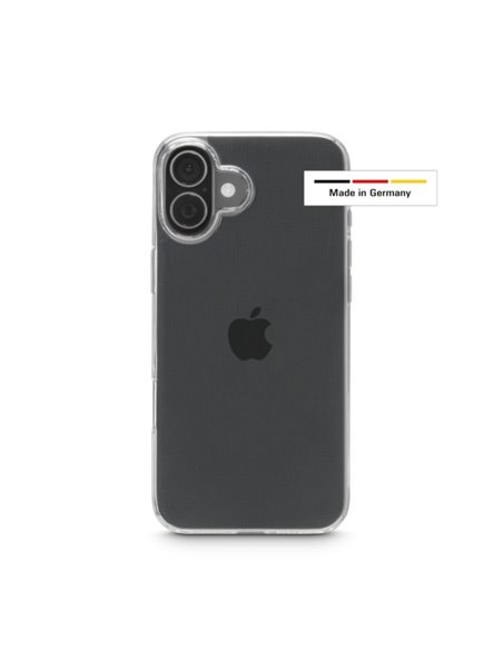 Hama Always Clear Housse Pour iPhone 17 - Antidérapant - Poliuretano Termoplastico - Bordes Elevados - Couleur Transparent