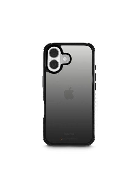 Hama Extreme Protect Housse Pour iPhone 17 - Antidérapant - Policarbonato - Protection D3O - Bordes Elevados - Couleur Noir