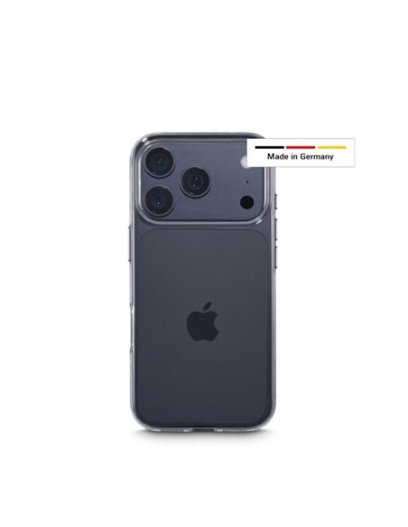 Hama Always Clear Housse Pour iPhone 17 Pro - Antidérapant - Especial Antiamarilleo - Poliuretano Termoplastico - Bordes Elevado