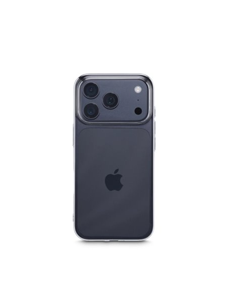 Hama Slim Protect Housse Pour iPhone 17 Pro - Antiamarilleo - Policarbonato - Bordes Elevados - Couleur Transparent