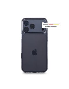 Hama Always Clear Housse Pour iPhone 17 Pro Max - Antidérapant - Poliuretano Termoplastico - Bordes Elevados - Couleur Transpare