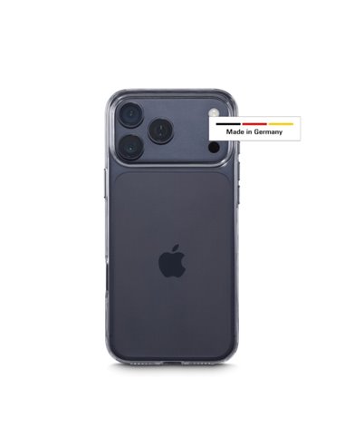 Hama Always Clear Housse Pour iPhone 17 Pro Max - Antidérapant - Poliuretano Termoplastico - Bordes Elevados - Couleur Transpare