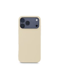 Hama Fantastic Feel Housse Pour iPhone 17 Pro Max - Antidérapant - Poliuretano Termoplastico - Bordes Elevados - Couleur Beige