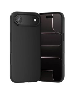 Vention Housse de Silicona Pour Iphone 17 Air - Anillo Magnetico MagSafe - Compatible Avec Charge Sans fil - Couleur Noir