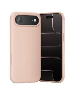 Vention Housse de Silicona Pour Iphone 17 Air - Anillo Magnetico MagSafe - Compatible Avec Charge Sans fil - Couleur Rose