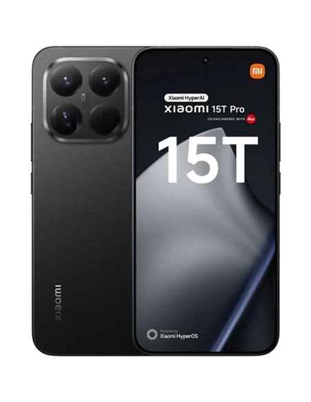 Xiaomi 15T Pro Smartphone Écran AMOLED 6.83" 1.5K 144Hz - 12GB - 1TB - Appareil photo Triple Leica (50MP Summilux + Teleobjetivo