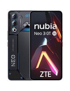 ZTE Nubia NEO 3 GT 5G Smartphone Écran 6,9" - 12+12 GB RAM - 256 GB - 120 Hz- Batterie 4500 mAh - Couleur Noir