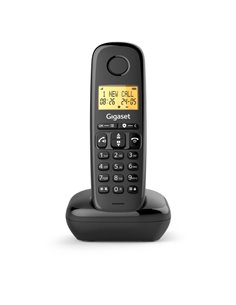 Gigaset Basic 100 Telefono Inalambrico Dect Avec Identificador de Llamadas - Bloqueo de Llamadas - Écran Retroilluminada - Coule