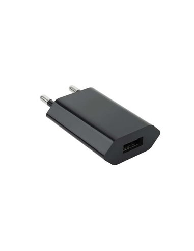 Nanocable Mini Cargador de Réseau USB 5V - Couleur Noir