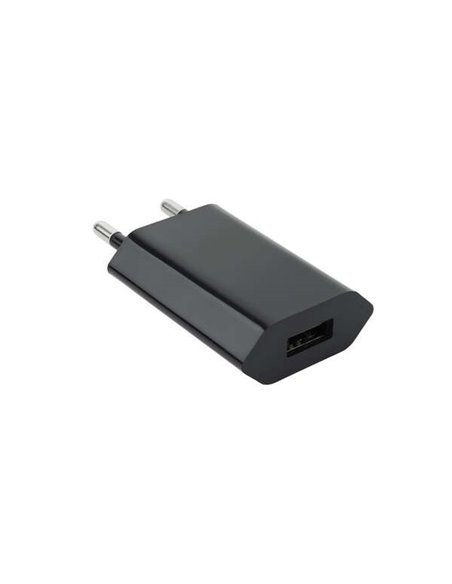 Nanocable Mini Cargador de Réseau USB 5V - Couleur Noir