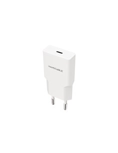 Nanocable Cargador de Pared USB-C/PD 25W - Couleur Blanc