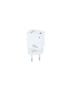 Tooq Cargador de Pared USB-C/PD 20W - Couleur Blanc