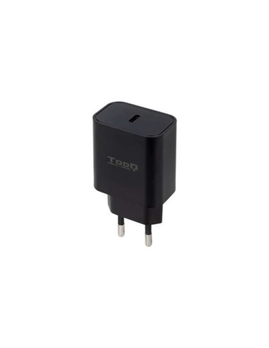Tooq Cargador de Pared 1x USB-C/PD 20W - Couleur Noir