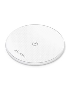 Aisens Cargador Inalambrico 15W - USB-C - Protocolo Qi - Protection Contra Sobretension, Sobretemperatura et sobrecorriente - Co