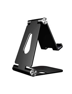 Aisens Support de Sobremesa Taille M Réglable (2 Pivotes) Pour Mobile / Tablet - Couleur Noir