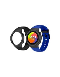 SPC Smartee 4G Junior Reloj Intelligente Smartwatch Écran Ronde 1.2" - 4G - Localizacion GPS - Modo Colegio - Zonas de Sécurité 