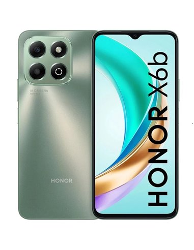 Honor X6b Smartphone Écran 6.56" - 4+4GB - 128GB - Appareil photo Principal 50MP - Batterie 5200mAh - Admite Charge de 35W - Cou
