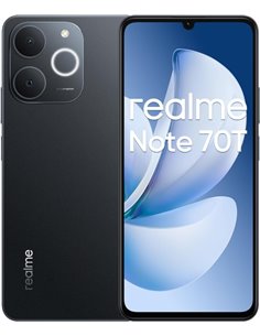 Realme Note 70T Smartphone Écran Amoled 6.75"- 90Hz - 4GB - 256GB - Batterie 6000mAh - Couleur Noir