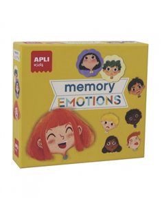 Apli Memory Emotions - Estimula la Memoria - Enseña à Expresar Emociones - Piezas Résistants et Seguras - Mejora Concentracion e