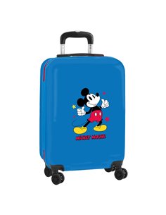 Safta Mickey Mouse Only One Maleta Trolley de Cabina 20” - Fermeture Avec Candado - Compartiments Avec Fermeture éclair - Anse F