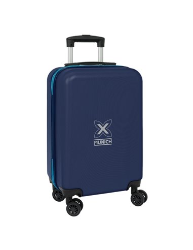 Safta Munich Nautic Maleta Trolley de Cabina 20” - Fermeture Avec Candado - Intérieur Forrado - Ruedas Giratorias 360° - Anse Ex