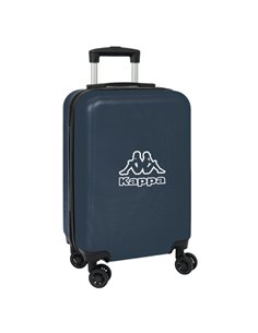 Safta Kappa Dark Navy Maleta Trolley de Cabina 20” - Fermeture Avec Candado - Intérieur Forrado - Poche de Réseau - Ruedas Girat