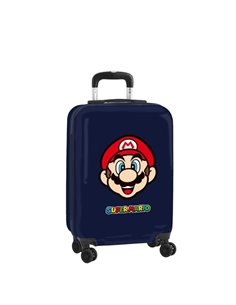Safta Super Mario Mamma Mia Maleta Trolley de Cabina 20” - Fermeture Avec Candado - Intérieur Forrado - Organizacion Interna - R
