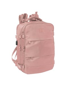 Safta Sac à dos de Cabina - Poche Pour Portable Jusqu'à 15.6" - Conector USB - Hombreras Ergonomicas - Zapatillero - Intérieur A