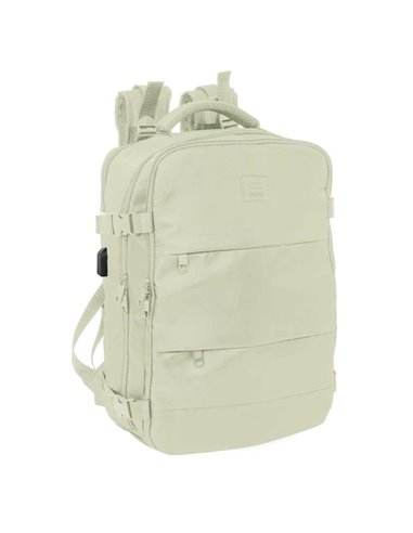 Safta Sac à dos de Cabina - Poche Pour Portable Jusqu'à 15.6" - Conector USB - 23.1L - Hombreras Ergonomicas - Portabotellas - Z
