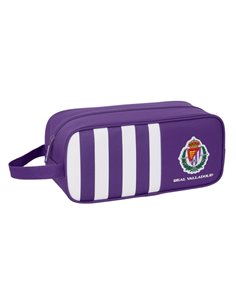 Safta Real Valladolid Zapatillero - Anse Latéral - 7L - Résistant et durable - 340x140x150mm - Couleur Violet