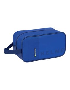Safta Kelme Blue Zapatillero - Anse Latéral - 6L - Résistant - 290x140x150mm - Couleur Bleu