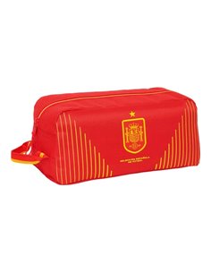 Safta Seleccion Española de Futbol Zapatillero - Anse Latéral - 9L - Protection du Chaussures - 340x180x150mm - Couleur Rouge