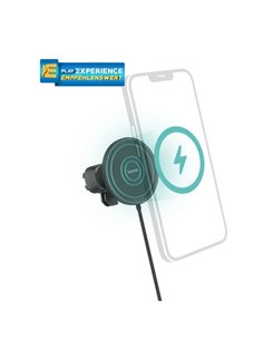 Hama Car FC15 Support Magnetico Avec Cargador Pour Coche - Potencia 15W - USB-C - Charge rapide - Couleur Noir