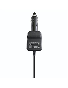 Hama Alimentation Pour Coche 12W - Écran LED - Indicateur LED - Voltaje Variable - Couleur Noir
