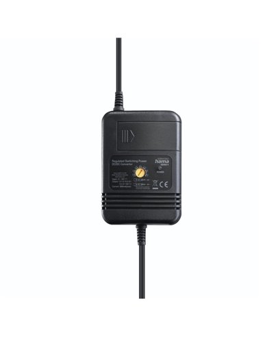 Hama Alimentation Pour Coche 24W - Voltaje Variable - Couleur Noir
