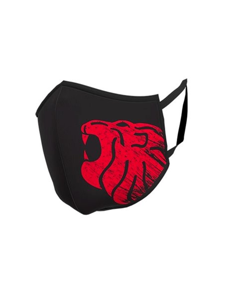Upower Lion Face Mask Mascarilla Lavable - Taille Unica - Maxima Protection et Comodidad, Double Tratamiento Antibacteriano et A
