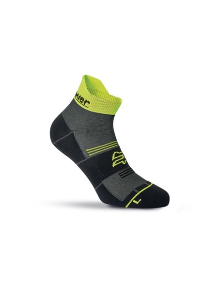 Upower Balmy Calcetines de Travail Cortos - Taille M - Maxima Transpirabilidad, Costuras Planas Antirrozaduras, Refuerzos en Tal