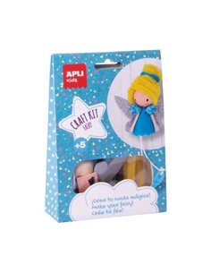 Apli Mini Kit de Manualidades Hada Magica - Reduce le Estres - Mejora la Memoria - Desarrolla la Coordinacion