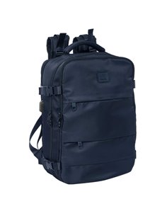 Safta Sac à dos de Cabina - Poche Pour Portable Jusqu'à 15.6" - Organizador Intérieur - Portabotellas - USB - Zapatillero - Espa