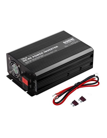 Elbat Convertidor de Corriente Onda Pura 600W - Couleur Noir