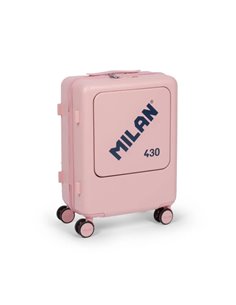 Milan Coleccion 430 Maleta de Cabina Rigida - 4 Ruedas Dobles 360º - Fermeture Avec Combinacion de 3 Digitos - Apertura Independ