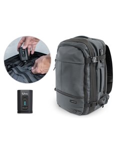 Lagart Sac à dos de Viaje Vacuum 20L Extensible à 42L - Dimensions 48x30x20cm - Vaciador de Aire Incluido - Poche Trasero Anti-r