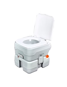 Muvip Inodoro Quimico Portable 15 Litros Avec Nivel - Couleur Blanc